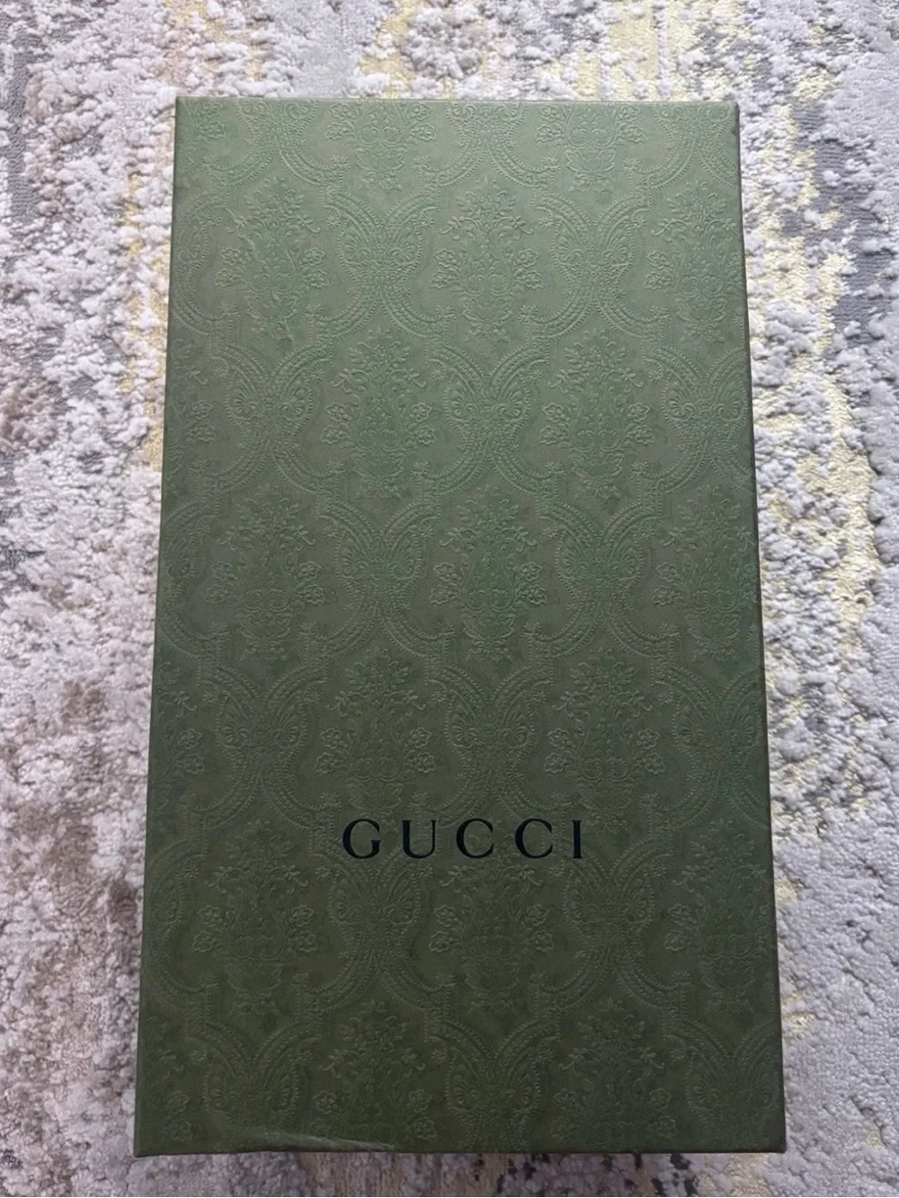 Gucci Empty Green Gift Box 8x14.5x5 Inch